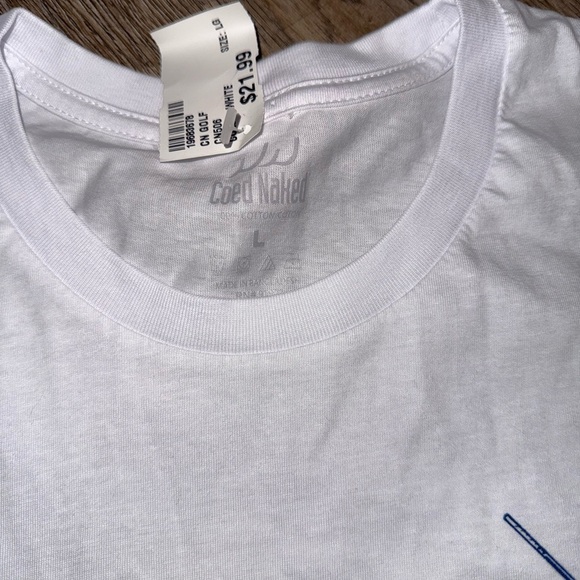 Coed Naked Funny Golf Tee - Picture 5 of 5